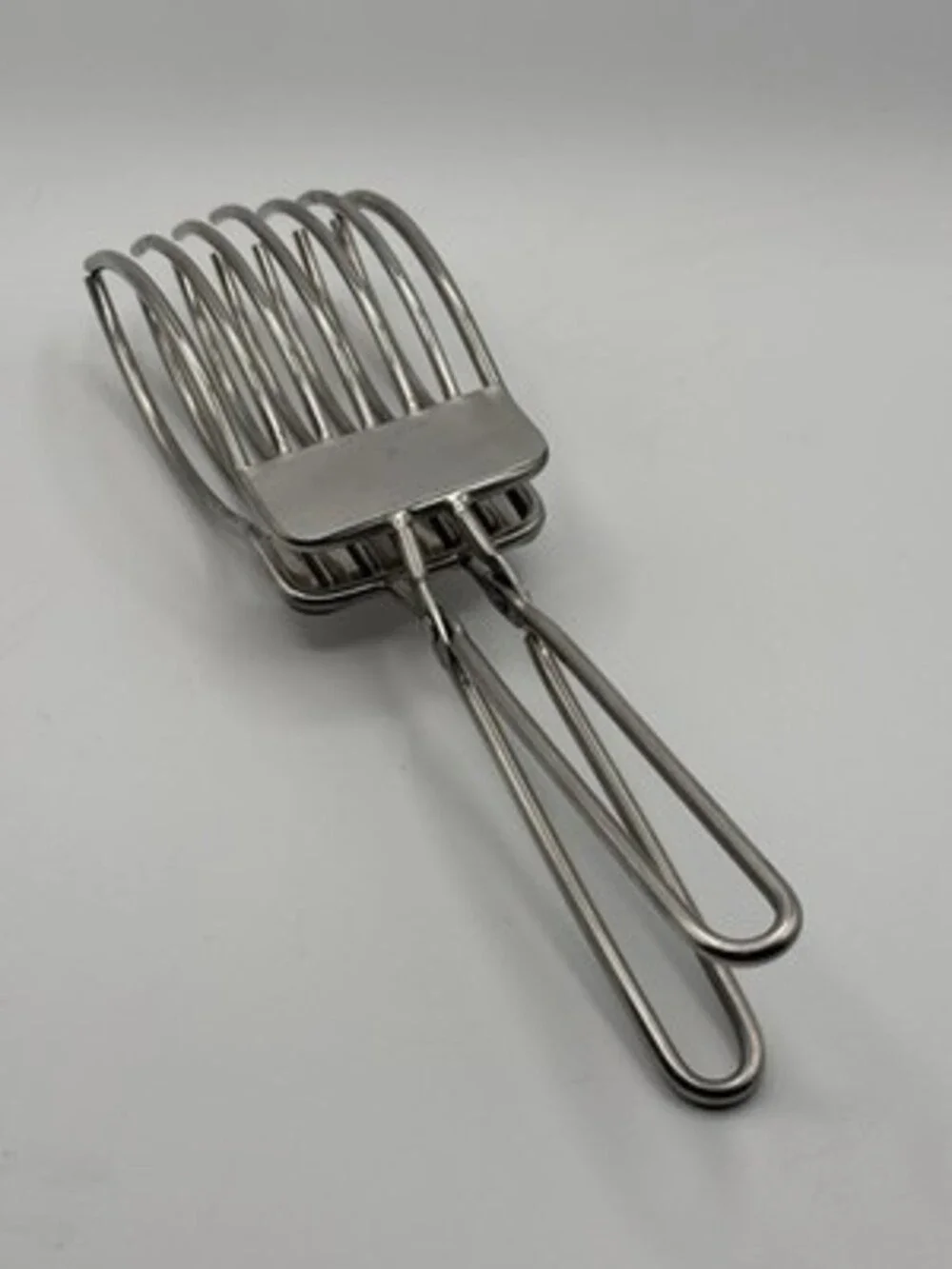 Küchenprofi Stainless Steel Tongs Easy Clean Kitchen Utensil Silver